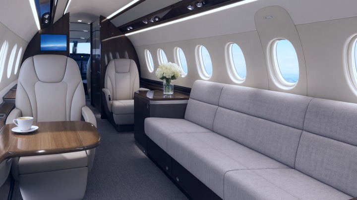 Legacy 500 Jet Interior